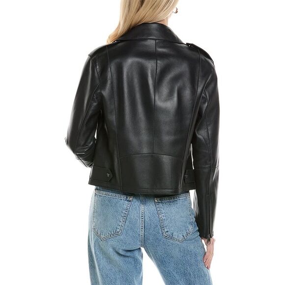 Hugo Boss Sabona Leather Jacket - Picture 2 of 5